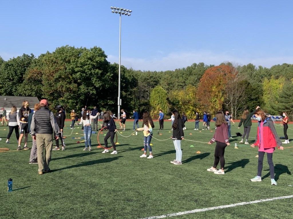 9th Graders Head to ORHS for day of Outdoor Team&nbsp;Bonding